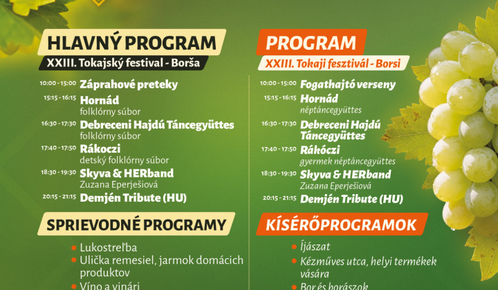 Fotka - Program - Tokajský festival